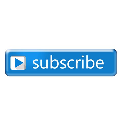 Free Download High Quality Blue Subscribe Button Png Transparent