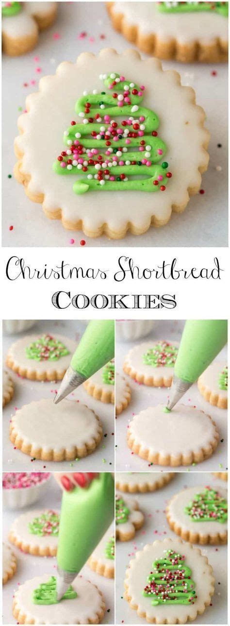 Easy Christmas Shortbread Cookies Recipe Holiday Baking Christmas