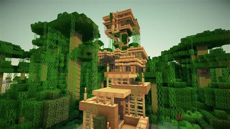 Jungle Minecraft Houses