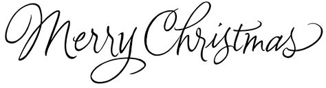 Merry Christmas Black White Clipart Clipart Suggest