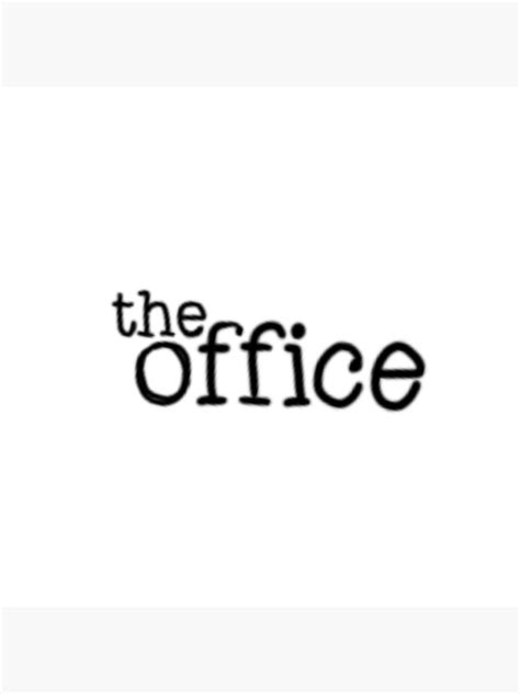 The Office Logo Art Print For Sale By Clairebutcherr Redbubble