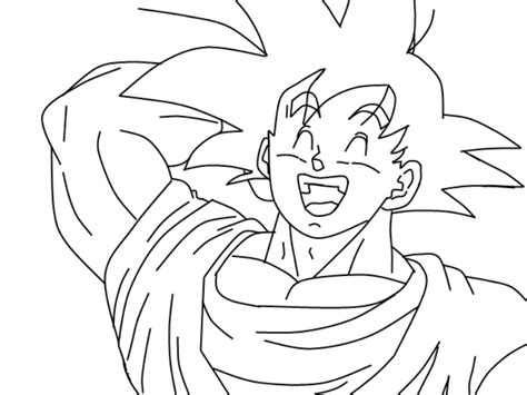 Dragon ball z imagenes para colorear. Dibujos para colorear de Goku