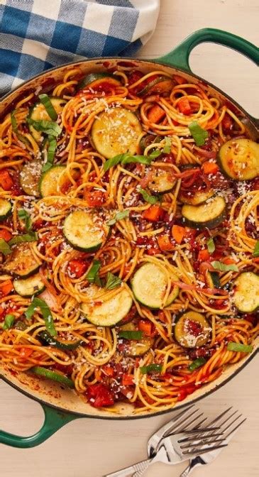 Vegetable Spaghetti Recipe Recipes Cottage