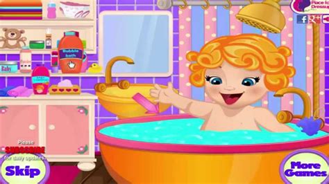Frozen Games Baby Emma Bathing Game Free Games Online Youtube