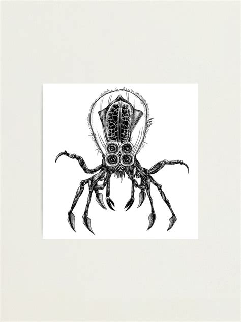 Crabsquid Subnautica Photographic Print For Sale By Drawlander