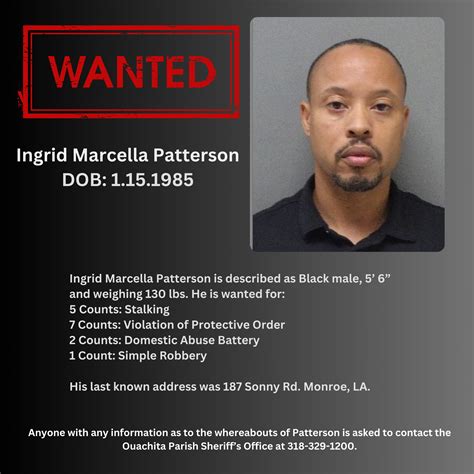 Most Wanted — Ouachita Parish Sheriff's Office