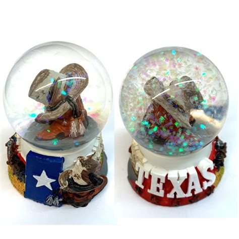 Texas Snow Globe Southwest Souvenir
