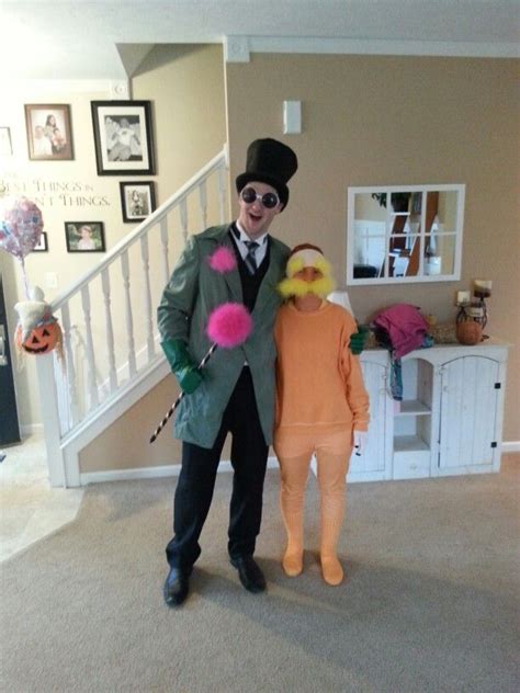 The Lorax And The Onceler Cute Couple Halloween Costumes Matching
