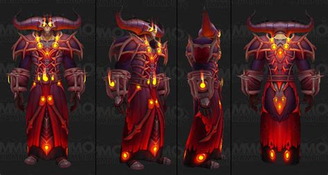 Warlock Tier 20 is an incredible remaster of the old Tier 6 : wow