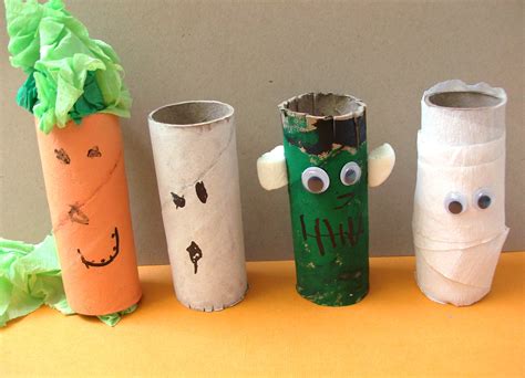 Halloween Kids Craft Toilet Paper Roll Pals Mommysavers