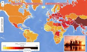 Earths Most Polluted Cities Revealed In Interactive Pollution Map