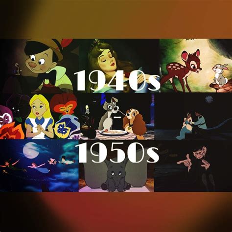 My Top 10 Favorite Scenes From Disney Animated Films 1940s 1950s
