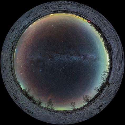 A 360 Degree Panorama Of The Entire Sky Photograph By Alan Dyer Fine