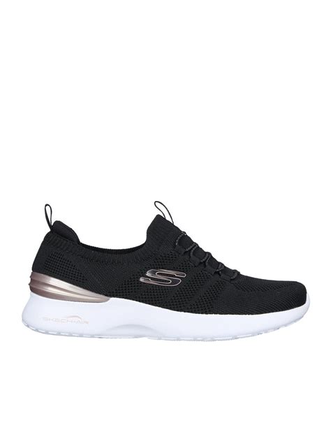 Comoda Deportiva Mujer Skechers Skech Air Dynamight Perfect S Negra