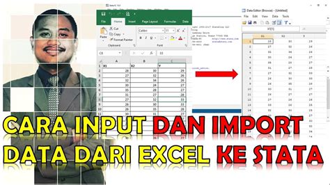 Langkah-langkah Memasukkan Data dari Excel ke Stata