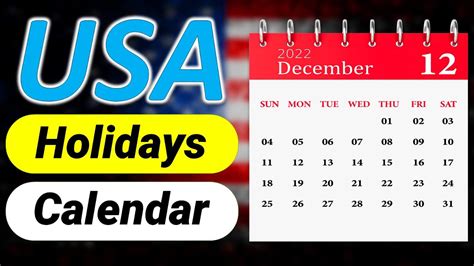 Usa Holiday Calendar 2022 United States Federal And State Holidays