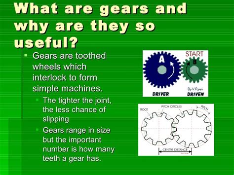 Simple Machines And Gears