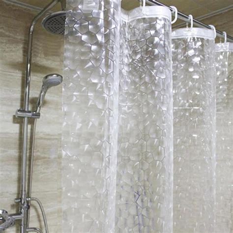 D Thickened Shower Bathroom Moldproof Waterproof Curtain Supertrendinuk