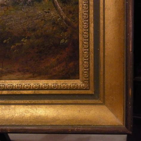 【レンタル品】英国アンティーク油絵 Tintern Abbey” C1890 Henry Harris 鎌倉アンティークス／イギリスの