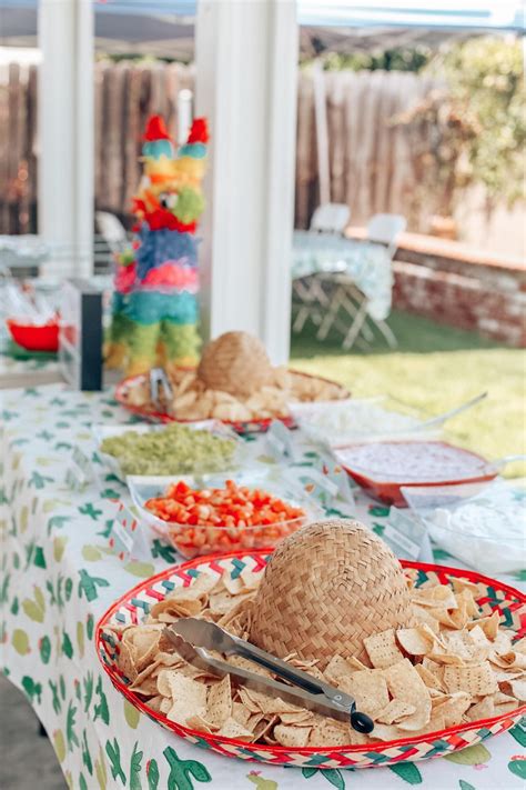 Pin this taco bar checklist. Taco Party Build Your Own Nacho Bar | Fiesta birthday party, Fiesta theme party, Taco baby shower