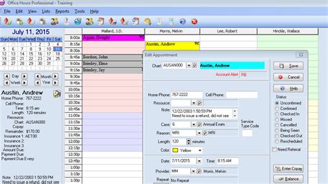 Medisoft Office Hours Patient Appointment Scheduling