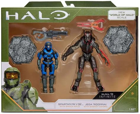 Halo Infinite Spartan Mk V B Jega Rdomnai 6 Action Figure 2 Pack