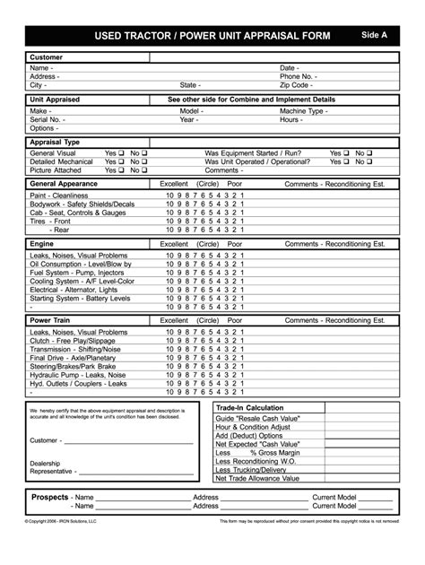 Free Printable Vehicle Appraisal Form Printable Form Templates And Letter