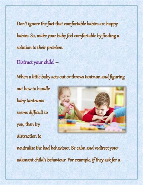 Tips On How To Deal With Baby Tantrums