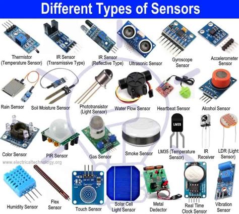 What Is A Sensor Different Types Of Sensors With Applications