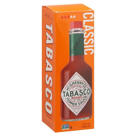 Tabasco Original Red Pepper Sauce Shop Hot Sauce At H E B
