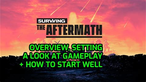Surviving The Aftermath Overview How To Start Well Tips Early