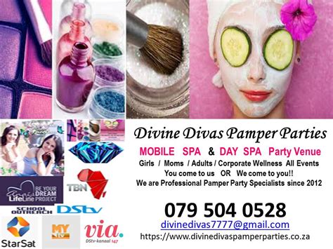 Gallery Divine Divas Pamper Parties Mobile And Day Spa Party Venue Pretoria 925 Sterling