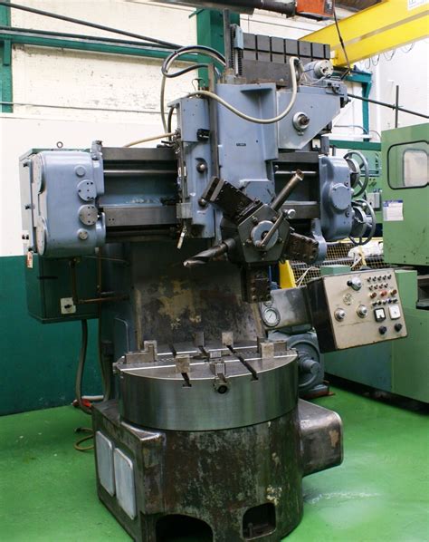 Webster And Bennett 36 M Type Fixed Rail Vertical Boring Machine With