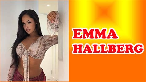Emma Hallberg Swedish Model Instagram Star Wiki Babefriend NetWorth Biography