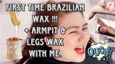 First Time Brazilian Wax With Me Youtube