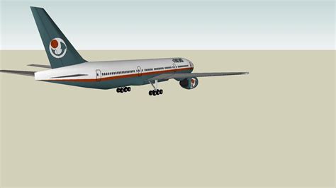 Boeing 777 200 Far East Airlines Featured In Toy Story 2 3d Warehouse