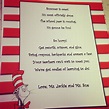 Dr seuss Poems