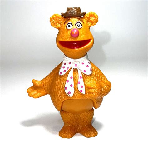 Fozzie The Bear Vintage Figure 1976 1978 Henson Muppets Show Fozzy 4 5