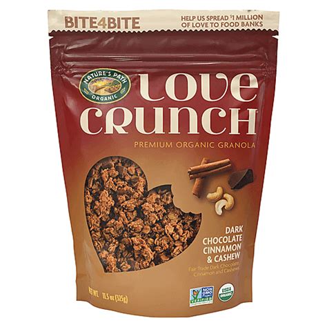 Nature S Path Organic Love Crunch Premium Dark Chocolate Cinnamon
