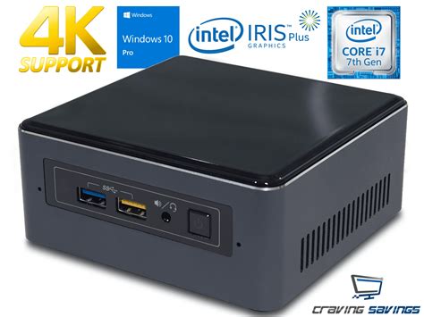 Intel Nuc7i7bnh Mini Pc Intel Core I7 7567u 35ghz 16gb Ddr4 128gb