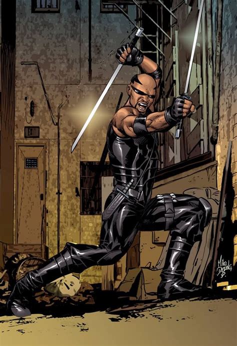 Blade Black Marvel Superheroes Blade Marvel Marvel Comics