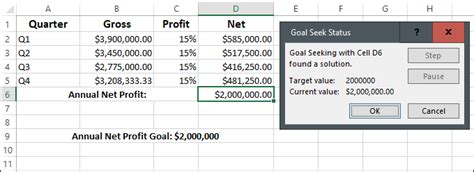How To Use The Goal Seek Function In Excel Step By Step