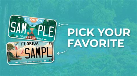 Vote On Your Favorite Specialty License Plate Florida State Parks