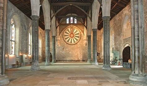 Winchesters Great Hall Winchester England Winchester Castle Castle