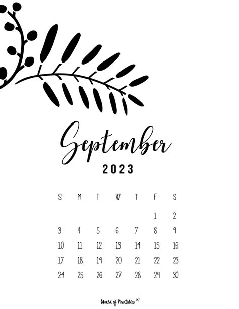 Printable September 2023 Calendar With Lines Mobila Bucatarie 2023