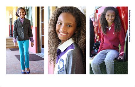 Kids Modeling Portfolio Photography Miami Beach Model Comp Card