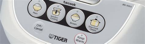Amazon Com TIGER JBV A U Cup Uncooked Micom Rice Cooker With