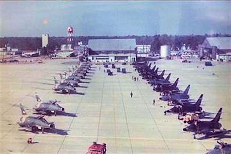 Myrtle Beach Air Force Base Flightline 1966 20 Inch By 30 Inch