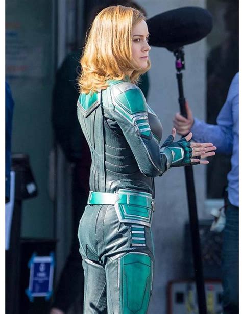 Carol Danvers Captain Marvel Brie Larson Costume Jacket For Sale