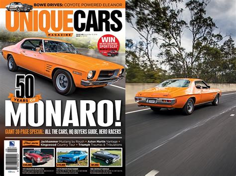 Unique Cars Magazine 418 Preview 50 Years Of Monaro